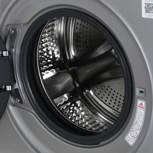 Купить Стиральная машина Haier HW60-BP12959BSE серебристый  9189739. Характеристики, отзывы и цены в Донецке