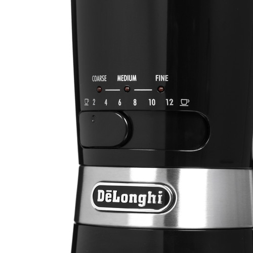 Купить Кофемолка электрическая Delonghi KG210BL черный  5319876. Характеристики, отзывы и цены в Донецке