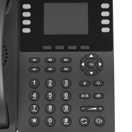 Купить Телефон VoIP Flyingvoice P23GW серый  9089010. Характеристики, отзывы и цены в Донецке