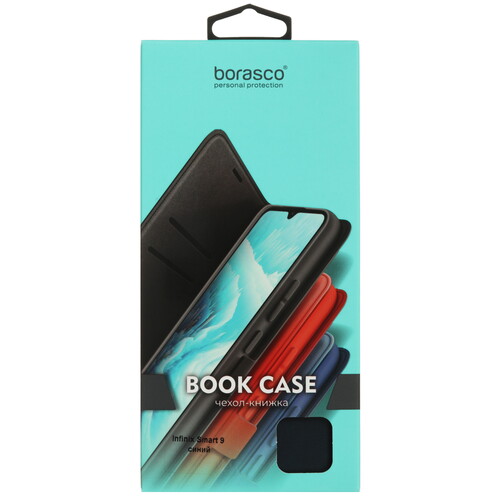 Купить Чехол-книжка  BoraSCO Book Case для Infinix SMART 9 синий  5490499. Характеристики, отзывы и цены в Донецке