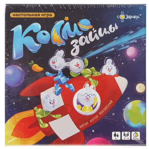 Купить Игра настольная "Космозайцы"  9958844. Характеристики, отзывы и цены в Донецке