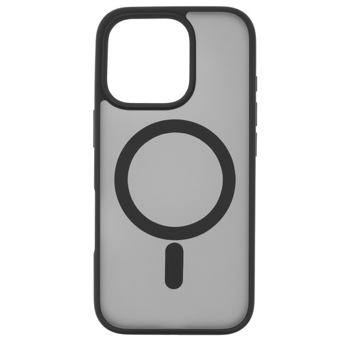 Купить Накладка  uBear Cloud Mag Case для Apple iPhone 16 Pro черный/прозрачный  5474377. Характеристики, отзывы и цены в Донецке