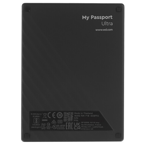 Купить 2 ТБ Внешний HDD WD My Passport Ultra  5616430. Характеристики, отзывы и цены в Донецке