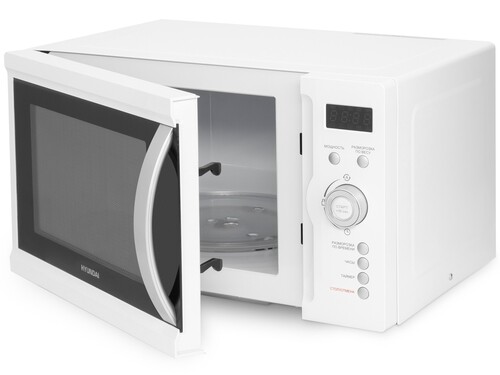 Купить Микроволновая печь Hyundai HYM-D3007 белый  9135694. Характеристики, отзывы и цены в Донецке