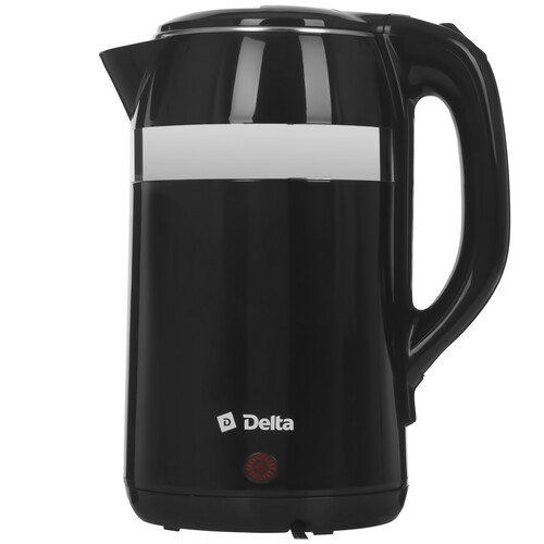 Купить Электрочайник DELTA DL-1116 черный  9235546. Характеристики, отзывы и цены в Донецке
