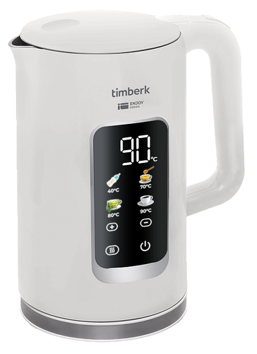 Купить Электрочайник Timberk T-EK21S05 белый  9203291. Характеристики, отзывы и цены в Донецке