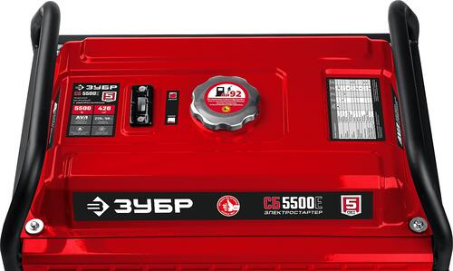 Купить Электрогенератор   бензиновый Зубр СБ-5500Е  5307693. Характеристики, отзывы и цены в Донецке