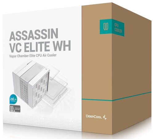 Купить Кулер для процессора DEEPCOOL ASSASSIN VC ELITE WH  5628248. Характеристики, отзывы и цены в Донецке