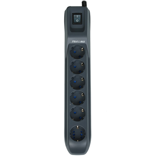 Купить Сетевой фильтр Pilot L-MAX GP серый  5404735. Характеристики, отзывы и цены в Донецке