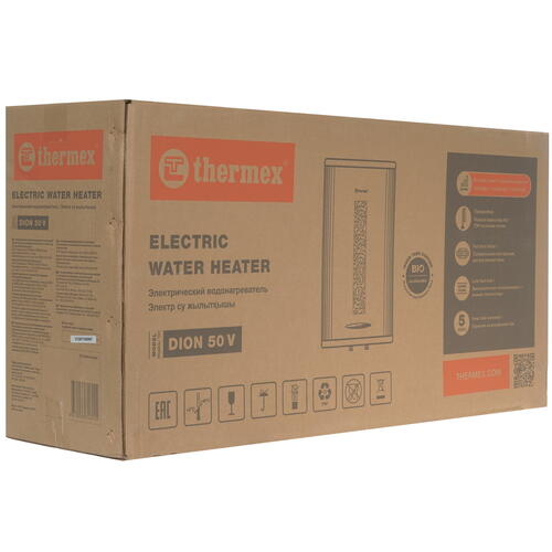 Купить Водонагреватель электрический Thermex Dion 50 V  9007636. Характеристики, отзывы и цены в Донецке