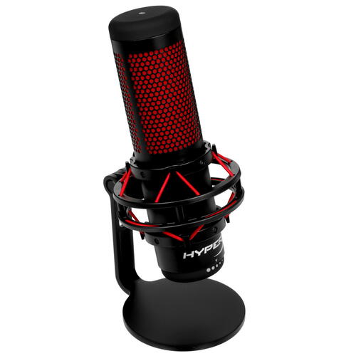 Купить Микрофон HyperX QuadCast черный  5058710. Характеристики, отзывы и цены в Донецке