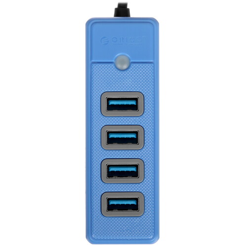 Купить USB-разветвитель ORICO PW4U-U3-015-BL-EP  5471122. Характеристики, отзывы и цены в Донецке