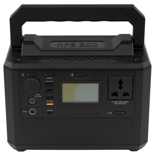 Купить Портативная зарядная станция Nitecore NPS600 черный  9170880. Характеристики, отзывы и цены в Донецке