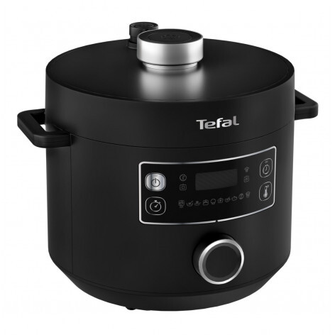 Купить Мультиварка-скороварка Tefal Turbo Cuisine CY753832 черный  5323289. Характеристики, отзывы и цены в Донецке