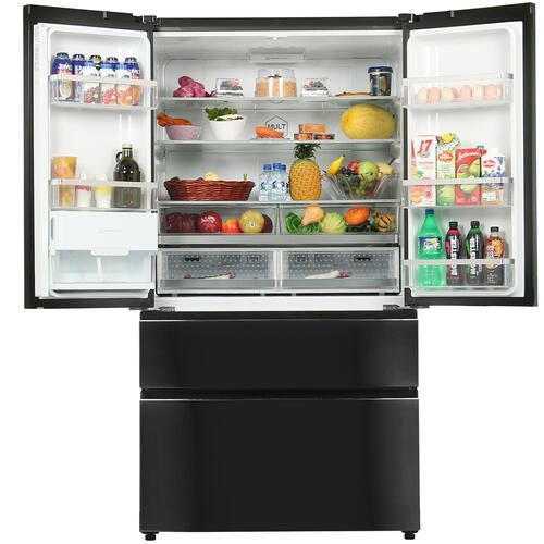 Купить Холодильник многодверный Haier HB25FSNAAARU серебристый/черный  1339397. Характеристики, отзывы и цены в Донецке