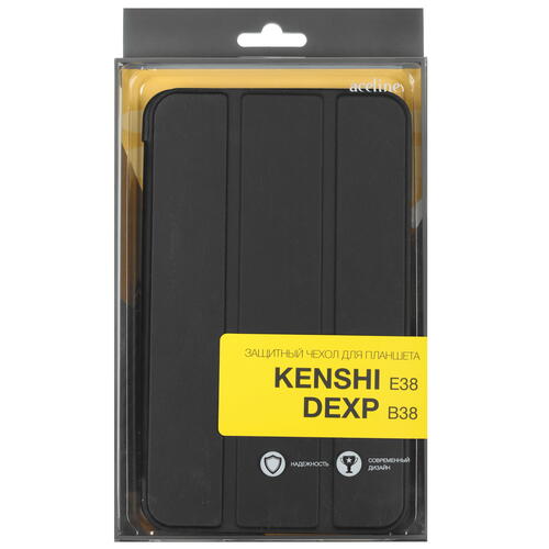 Купить Чехол-книжка Aceline Streak для KENSHIE 38/ DEXP Ursus B38 черный  5423814. Характеристики, отзывы и цены в Донецке