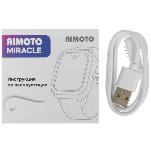 Купить Детские часы Кнопка Жизни Aimoto Miracle фиолетовый  5464813. Характеристики, отзывы и цены в Донецке