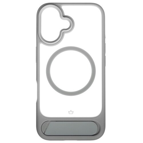 Купить Накладка  VLP Reels Case для Apple iPhone 16 серый/прозрачный  5487080. Характеристики, отзывы и цены в Донецке