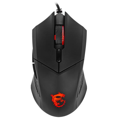 Купить Мышь проводная MSI Clutch GM08 [S12-0401810-CLA] черный  5309720. Характеристики, отзывы и цены в Донецке