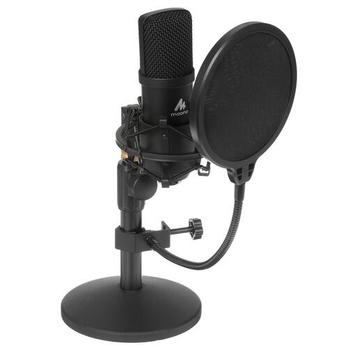 Купить Микрофонный комплект Maono AU-A04T черный  1641166. Характеристики, отзывы и цены в Донецке