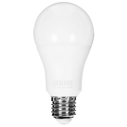 Купить Умная светодиодная лампа Gauss LED IoT E27 A60 ССТ+DIM  1676660. Характеристики, отзывы и цены в Донецке