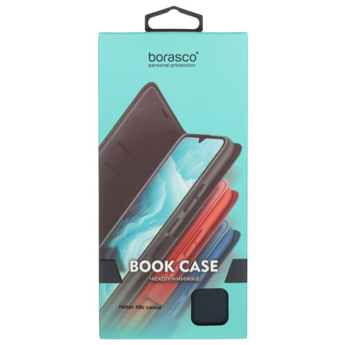 Купить Чехол-книжка  BoraSCO Book Case для HONOR X8c синий  5617038. Характеристики, отзывы и цены в Донецке