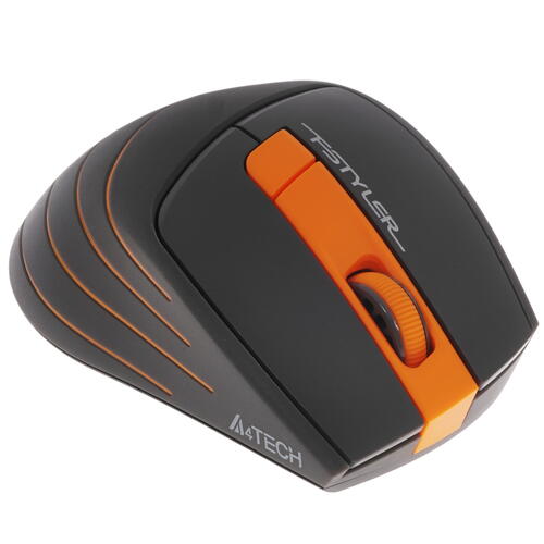 Купить Мышь беспроводная A4Tech Fstyler FG30  серый  1395735. Характеристики, отзывы и цены в Донецке