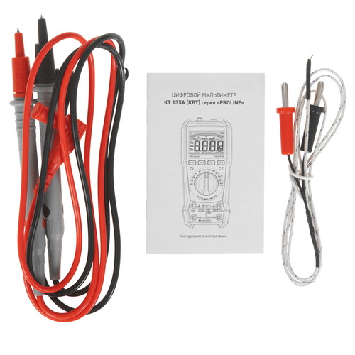 Купить Мультиметр КВТ KT 135А  9310037. Характеристики, отзывы и цены в Донецке