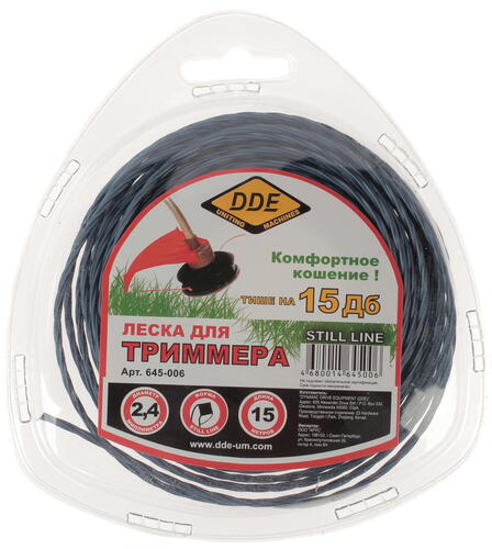 Купить Леска для триммеров DDE 645-006  1046941. Характеристики, отзывы и цены в Донецке