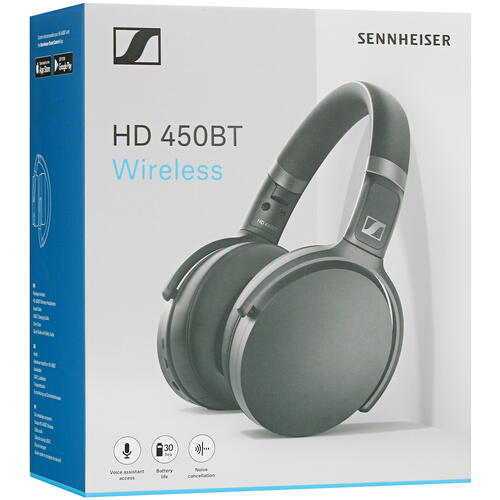 Купить Беспроводные/проводные наушники EPOS Sennheiser HD 450 BT черный  5081449. Характеристики, отзывы и цены в Донецке