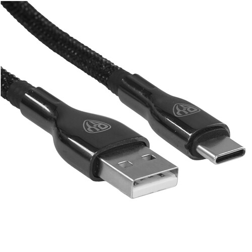 Купить Кабель круглый BY USB Type-C - USB 2.0 Type-A черный 1 м  9201257. Характеристики, отзывы и цены в Донецке