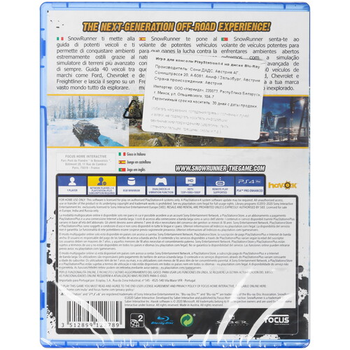 Купить Игра SnowRunner (PS4)  5612011. Характеристики, отзывы и цены в Донецке