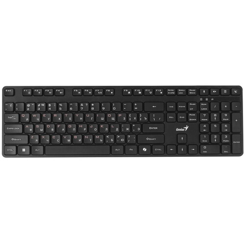 Купить Клавиатура+мышь беспроводная   Genius KM-8216S черный  9182663. Характеристики, отзывы и цены в Донецке