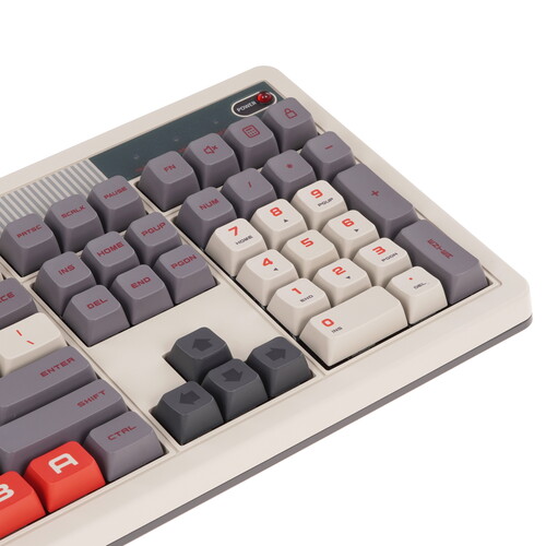 Купить Клавиатура проводная + беспроводная 8BitDo Retro 108 Mechanical Keyboard - N Edition  5604326. Характеристики, отзывы и цены в Донецке