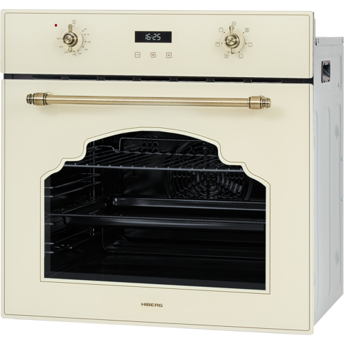 Купить Электрический духовой шкаф HIBERG VM 6260 RY бежевый  9079290. Характеристики, отзывы и цены в Донецке