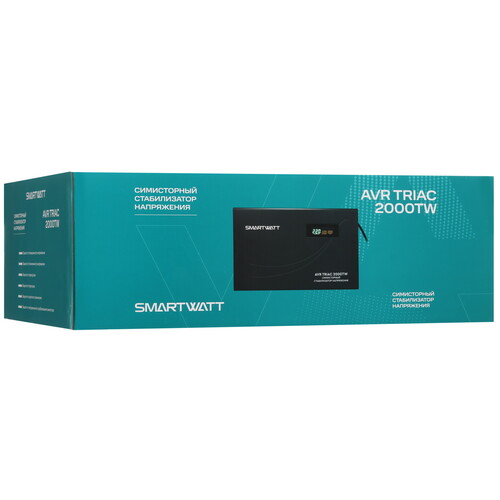Купить Стабилизатор напряжения SMARTWATT AVR TRIAC 2000TW  9098969. Характеристики, отзывы и цены в Донецке
