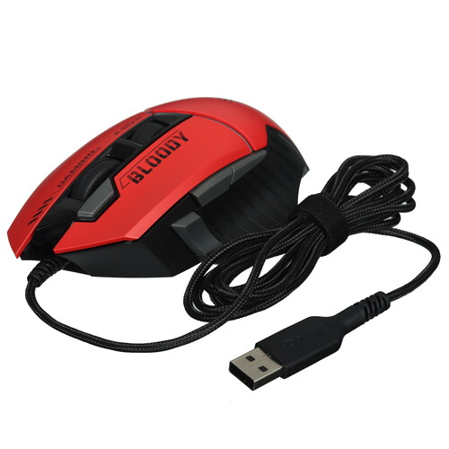 Купить Мышь проводная A4Tech Bloody W95 Max Sports  красный  9280317. Характеристики, отзывы и цены в Донецке