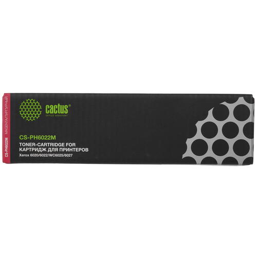 Купить Картридж лазерный Cactus CS-PH6022M пурпурный, с чипом  7949254. Характеристики, отзывы и цены в Донецке