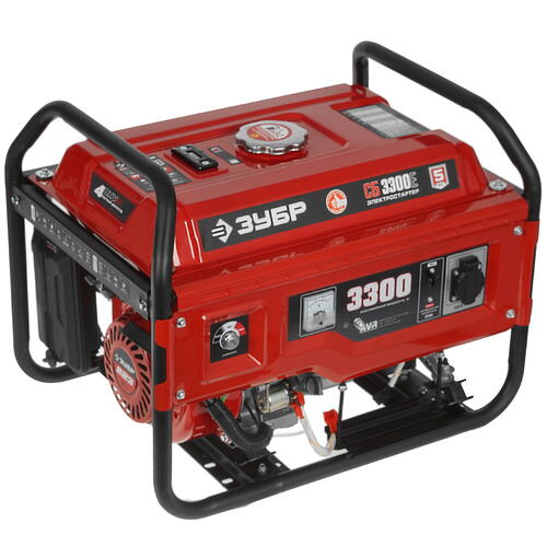 Купить Электрогенератор   бензиновый Зубр СБ-3300Е  5307691. Характеристики, отзывы и цены в Донецке