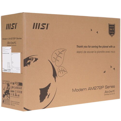 Купить 27" Моноблок MSI Modern AM272P 1M-696XRU  5489341. Характеристики, отзывы и цены в Донецке