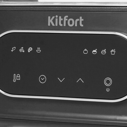 Купить Пароварка Kitfort КТ-6468 черный  9236263. Характеристики, отзывы и цены в Донецке