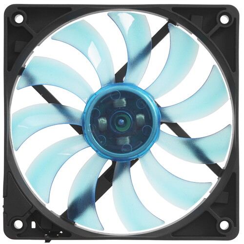 Купить Вентилятор GELID Slim 12 PL Blue [FN-FW12-SLIMBPL-16] черный  5615286. Характеристики, отзывы и цены в Донецке