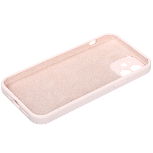 Купить Накладка  BoraSCO Liquid Case для Apple iPhone 12 розовый  5601729. Характеристики, отзывы и цены в Донецке