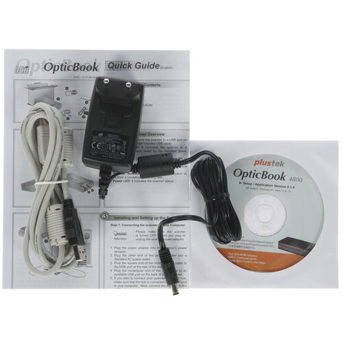 Купить Сканер Plustek OpticBook 4800  7972434. Характеристики, отзывы и цены в Донецке