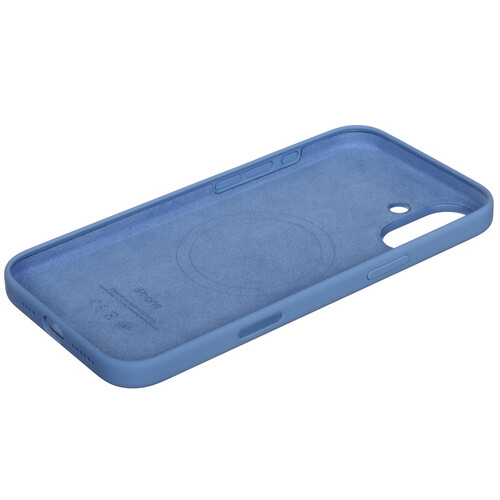 Купить Накладка  Apple Silicone Case для Apple iPhone 16 Plus голубой  5637301. Характеристики, отзывы и цены в Донецке