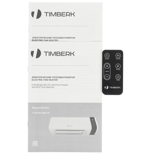 Купить Тепловентилятор Timberk T-FH2-B10MC-W  8190921. Характеристики, отзывы и цены в Донецке
