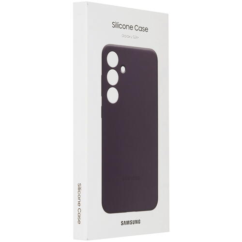 Купить Накладка  Samsung Silicone Case для Samsung Galaxy S24+ фиолетовый  5459421. Характеристики, отзывы и цены в Донецке