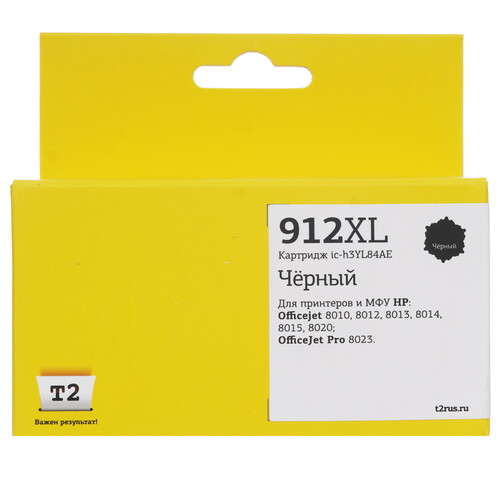 Купить Картридж T2 №912XL черный  9981832. Характеристики, отзывы и цены в Донецке