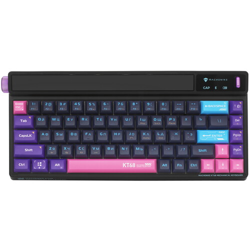 Купить Клавиатура проводная + беспроводная Machenike KT68 Smart Screen  9306148. Характеристики, отзывы и цены в Донецке