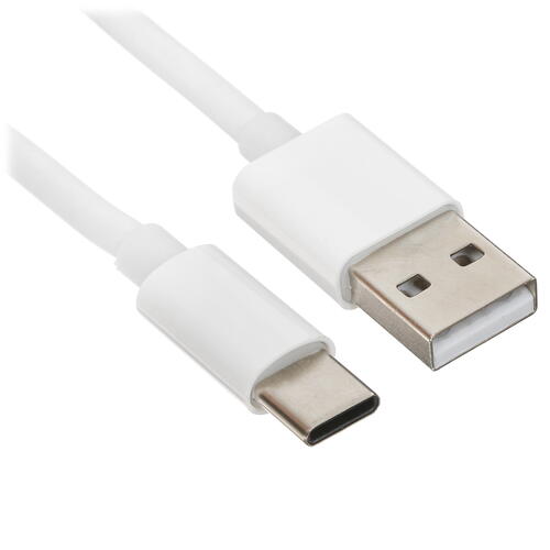 Купить Кабель круглый KEYRON USB Type-C - USB 2.0 Type-A белый 1 м  4834180. Характеристики, отзывы и цены в Донецке